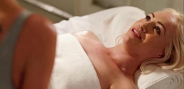  Sexy MILF massause does younger customer - Brandi Love, Lyra Law